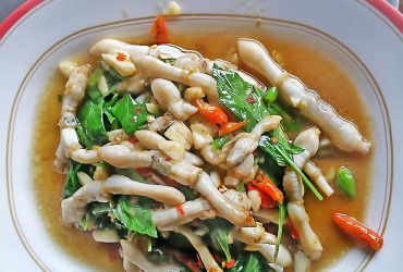 หอยหลอดผัดฉ่า